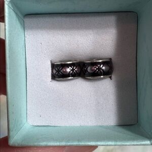 Pandora Purple mini murano glass bead set